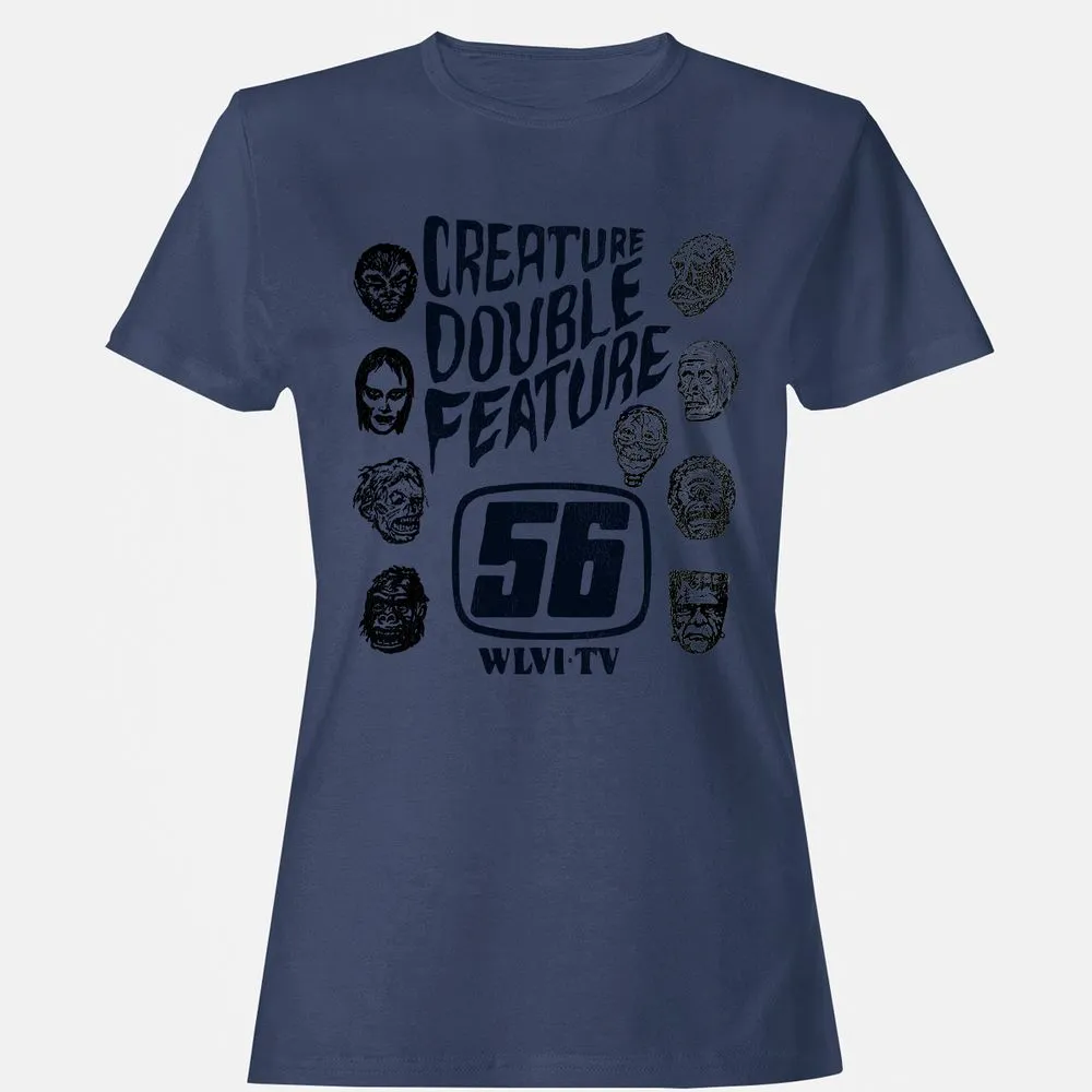 Women's T-Shirt - EBPVCDPP - Navy - 10