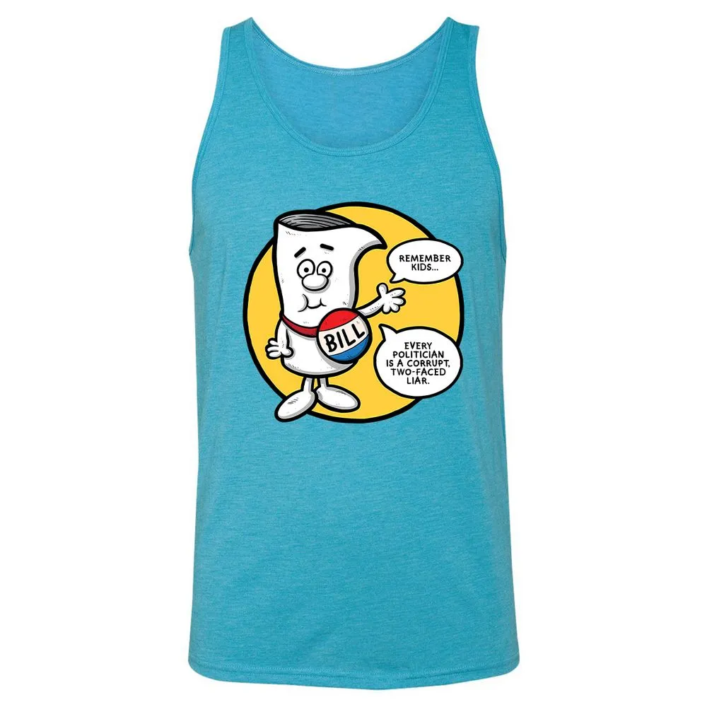 Unisex Jersey Tank - 7TAHP8AB - Aqua Triblend - 3