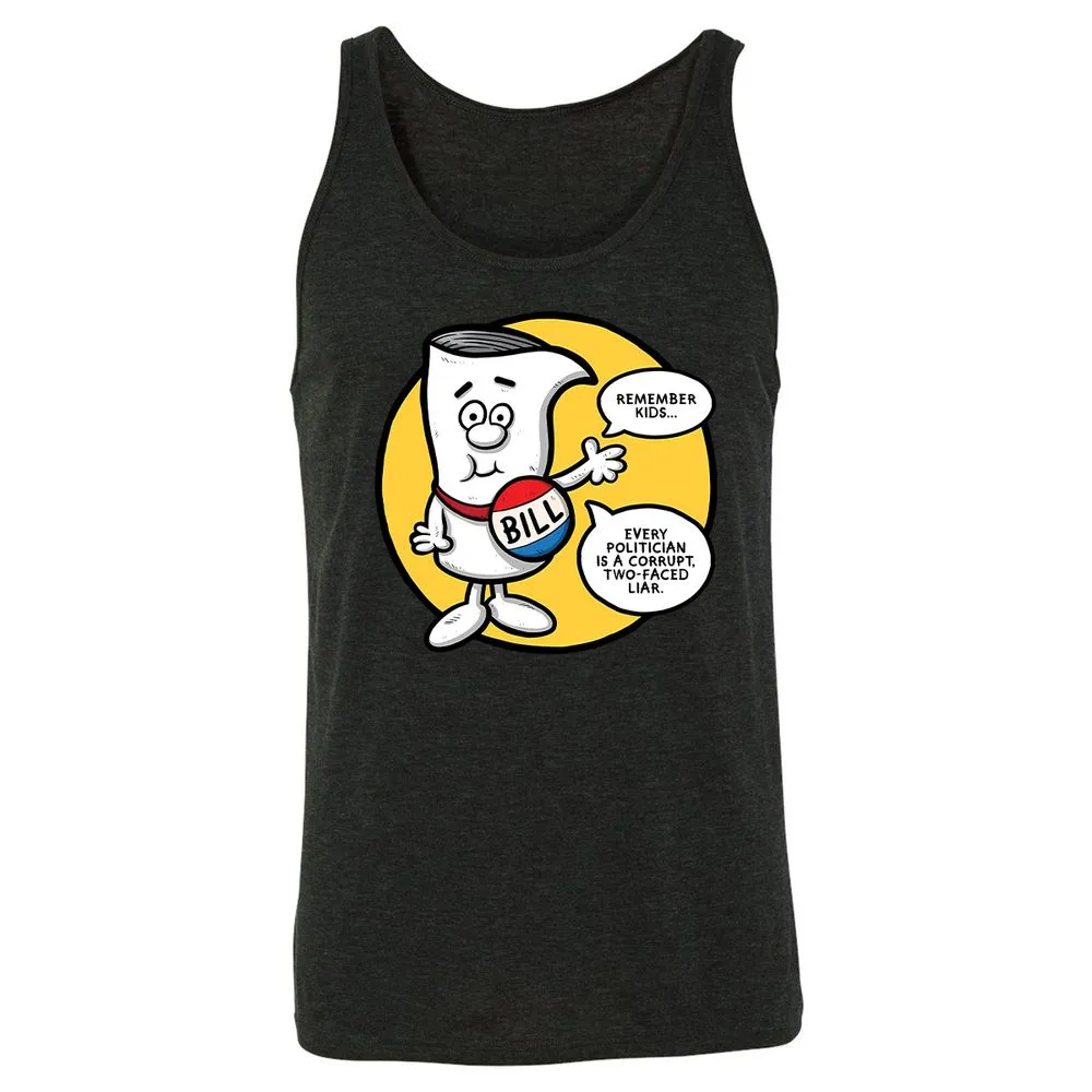 Unisex Jersey Tank - 7TAHP8AB - Charcoal Black Triblend - 5