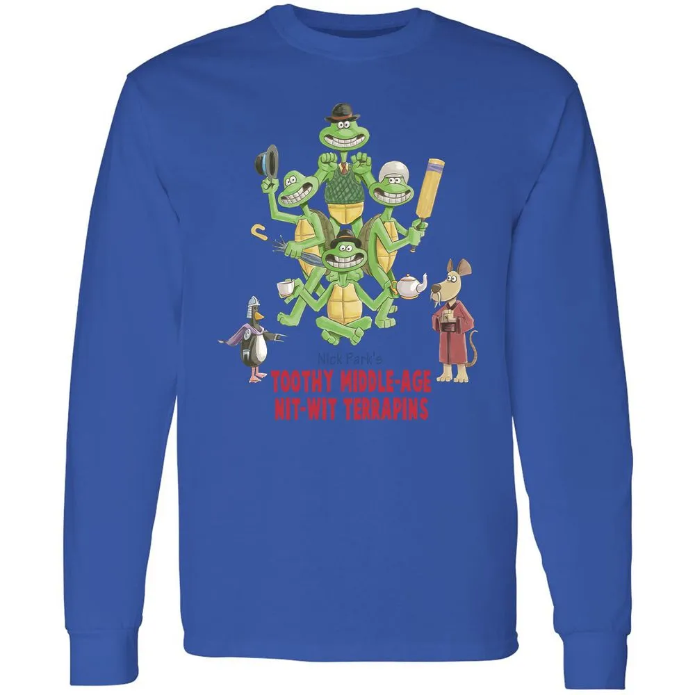 Long Sleeve T-Shirt - 1M3VG2J1 - Royal - 4