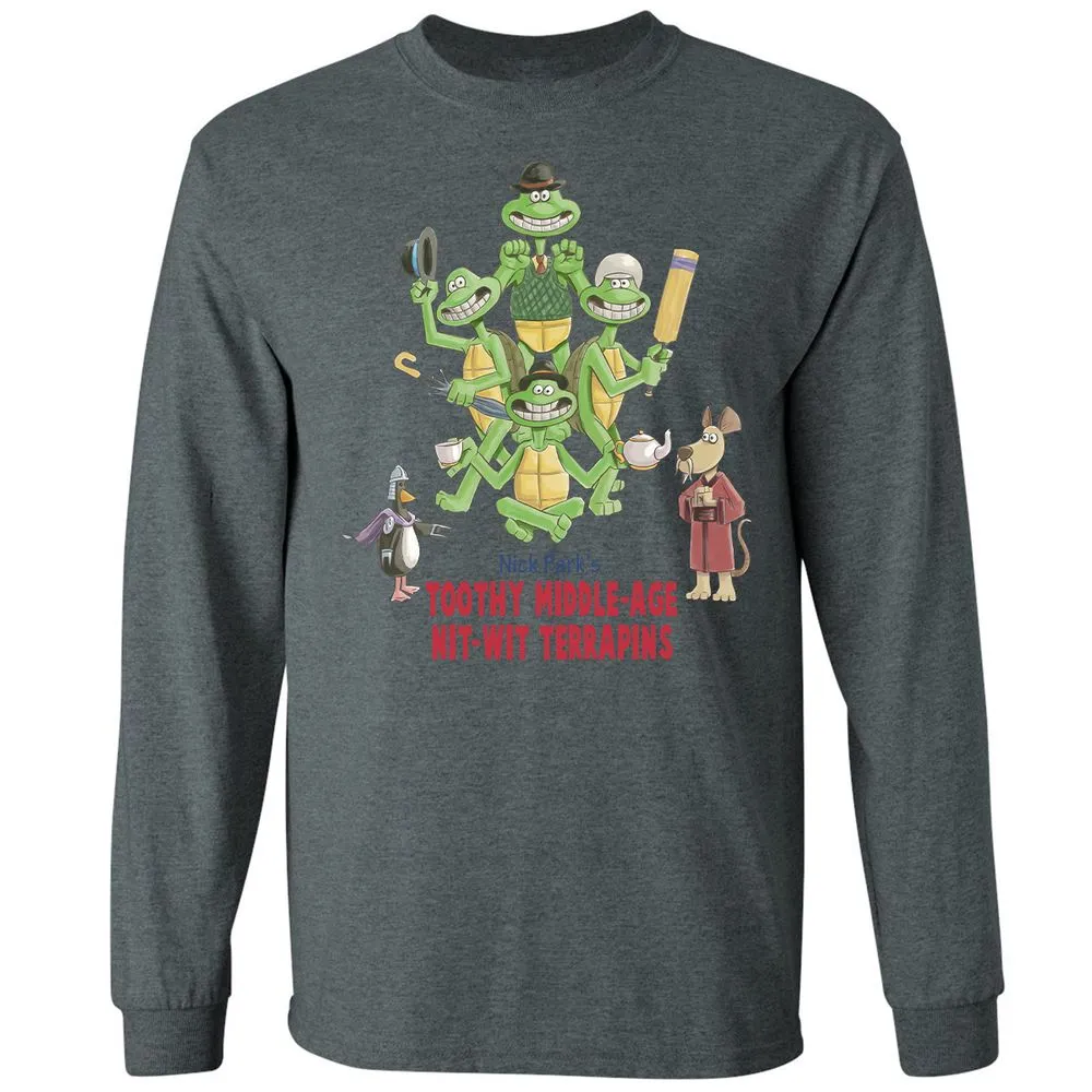 Long Sleeve T-Shirt - 1M3VG2J1 - Dark Heather - 15
