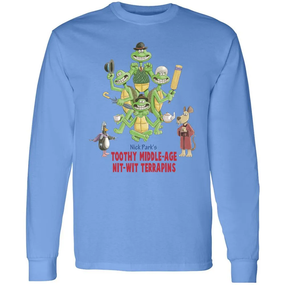 Long Sleeve T-Shirt - 1M3VG2J1 - Carolina Blue - 2