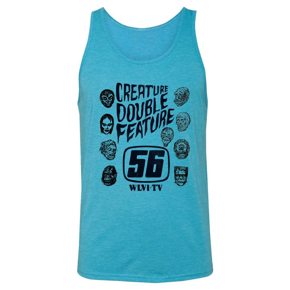 Unisex Jersey Tank - UT326DJ8 - Aqua Triblend - 3