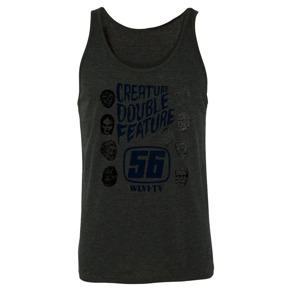 Unisex Jersey Tank - UT326DJ8 - Charcoal Black Triblend - 5