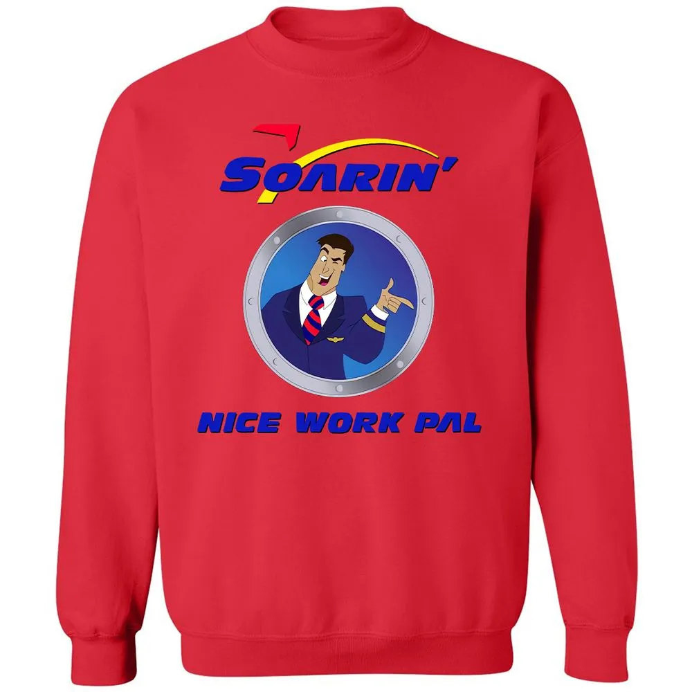 Classic Unisex Sweatshirt - HLXFVLHV - Red - 5