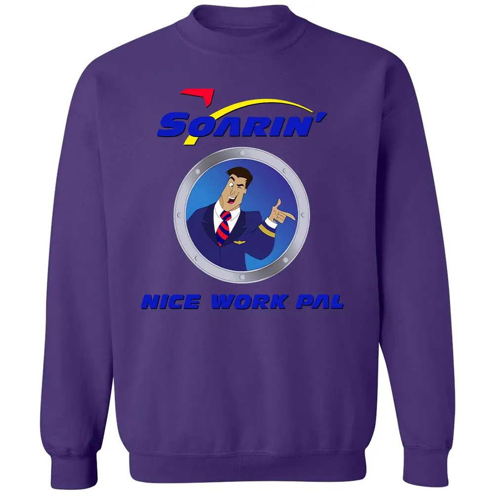 Classic Unisex Sweatshirt - HLXFVLHV - Purple - 6