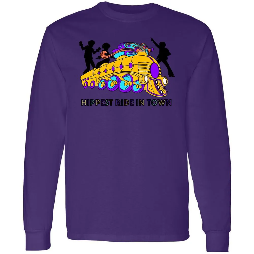 Long Sleeve T-Shirt - A286W23L - Purple - 13