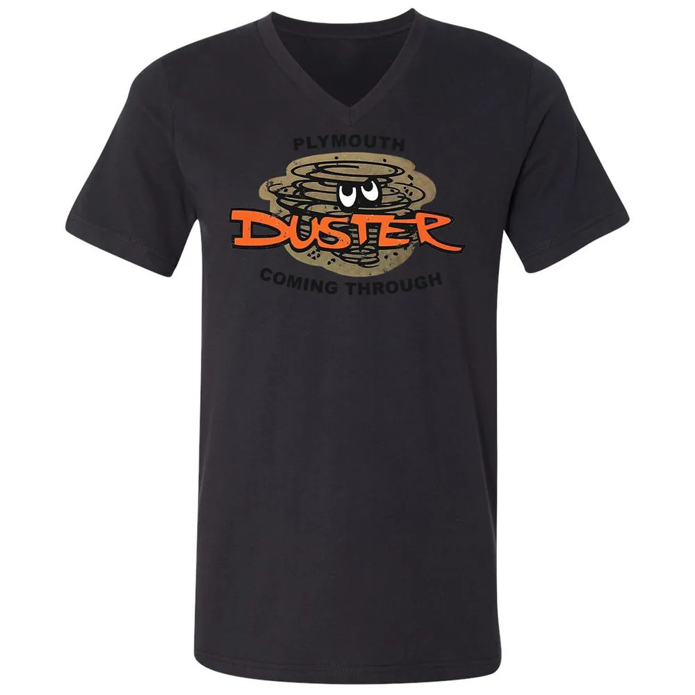 Unisex V-Neck T-Shirt - C3EGB4N4 - Black - 16