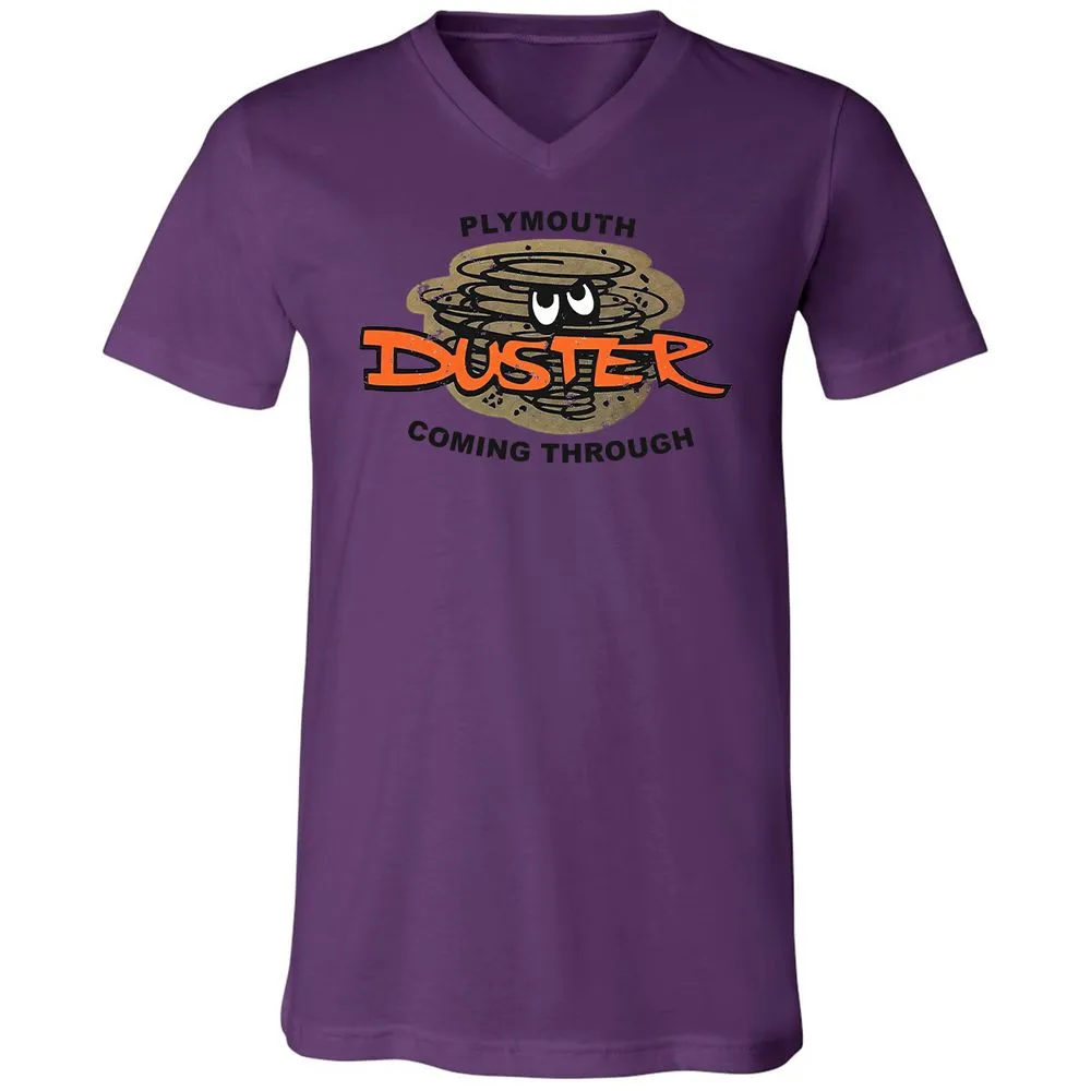 Unisex V-Neck T-Shirt - C3EGB4N4 - Team Purple - 2