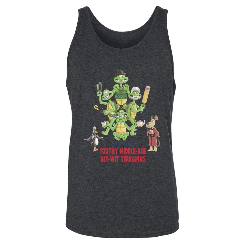 Unisex Jersey Tank - S3DZDW5Q - Dark Grey Heather - 6