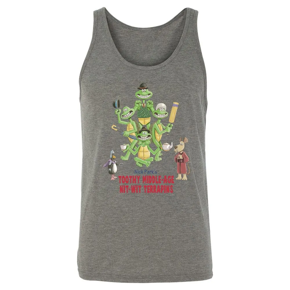 Unisex Jersey Tank - S3DZDW5Q - Grey Triblend - 2