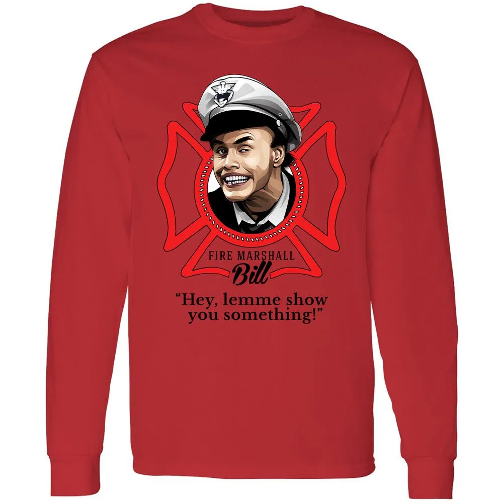 Long Sleeve T-Shirt - V8YX2CH4 - Red - 14