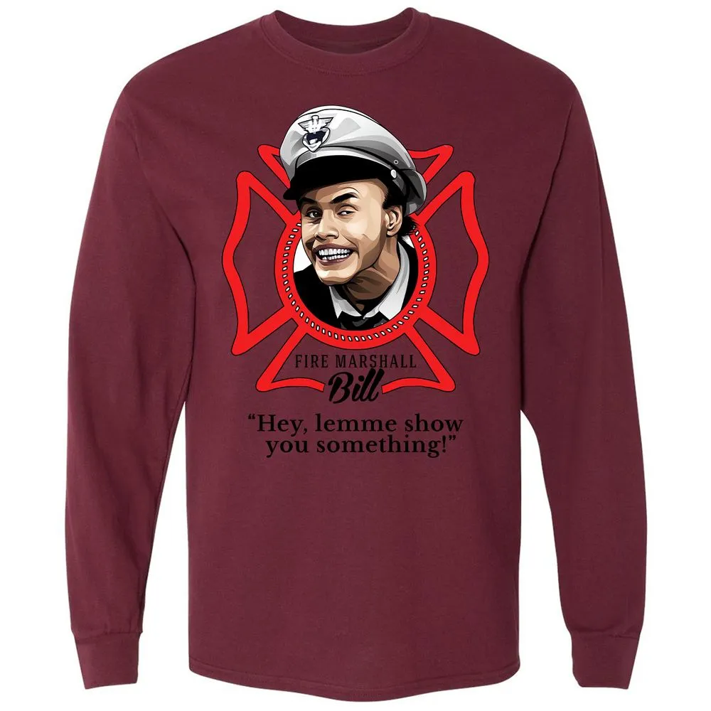 Long Sleeve T-Shirt - V8YX2CH4 - Maroon - 11