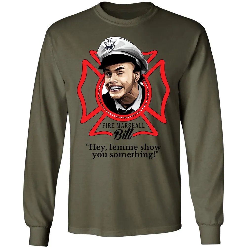 Long Sleeve T-Shirt - V8YX2CH4 - Military Green - 7