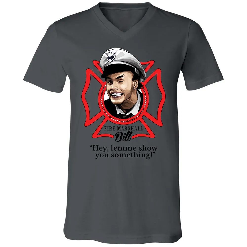 Unisex V-Neck T-Shirt - BE2N96R8 - Asphalt - 12