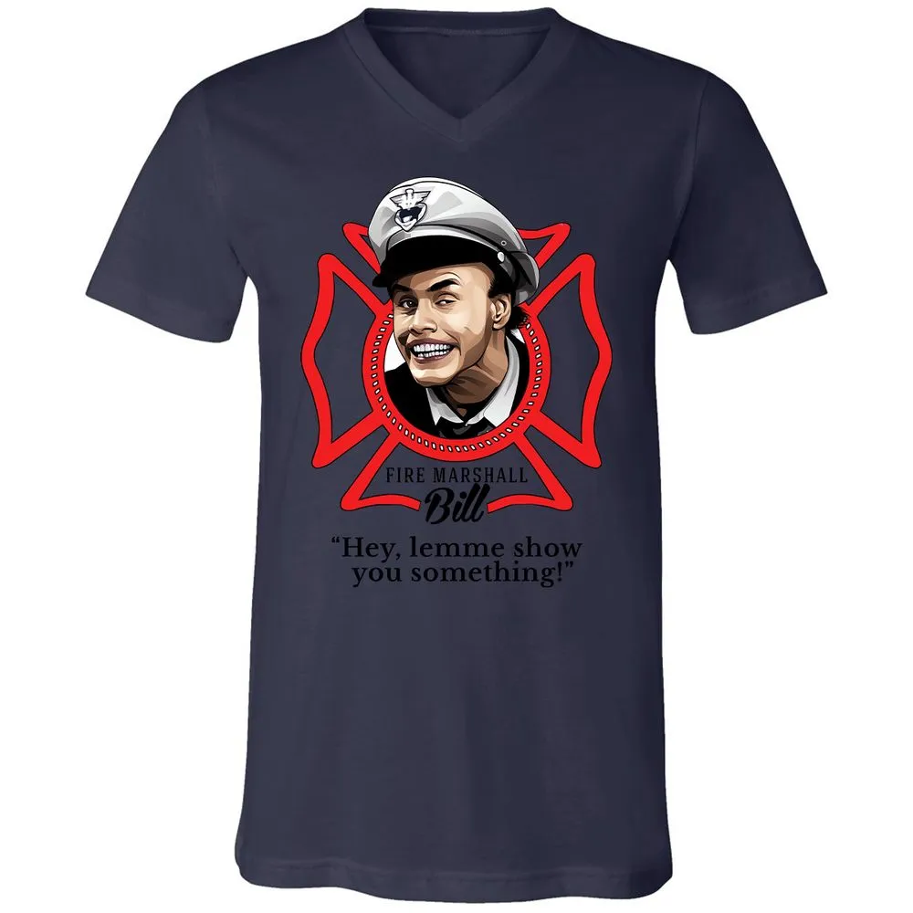 Unisex V-Neck T-Shirt - BE2N96R8 - Navy - 9