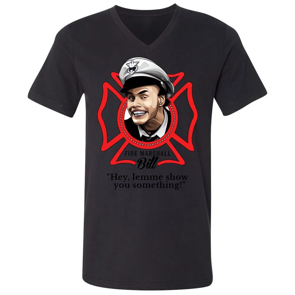 Unisex V-Neck T-Shirt - BE2N96R8 - Black - 16