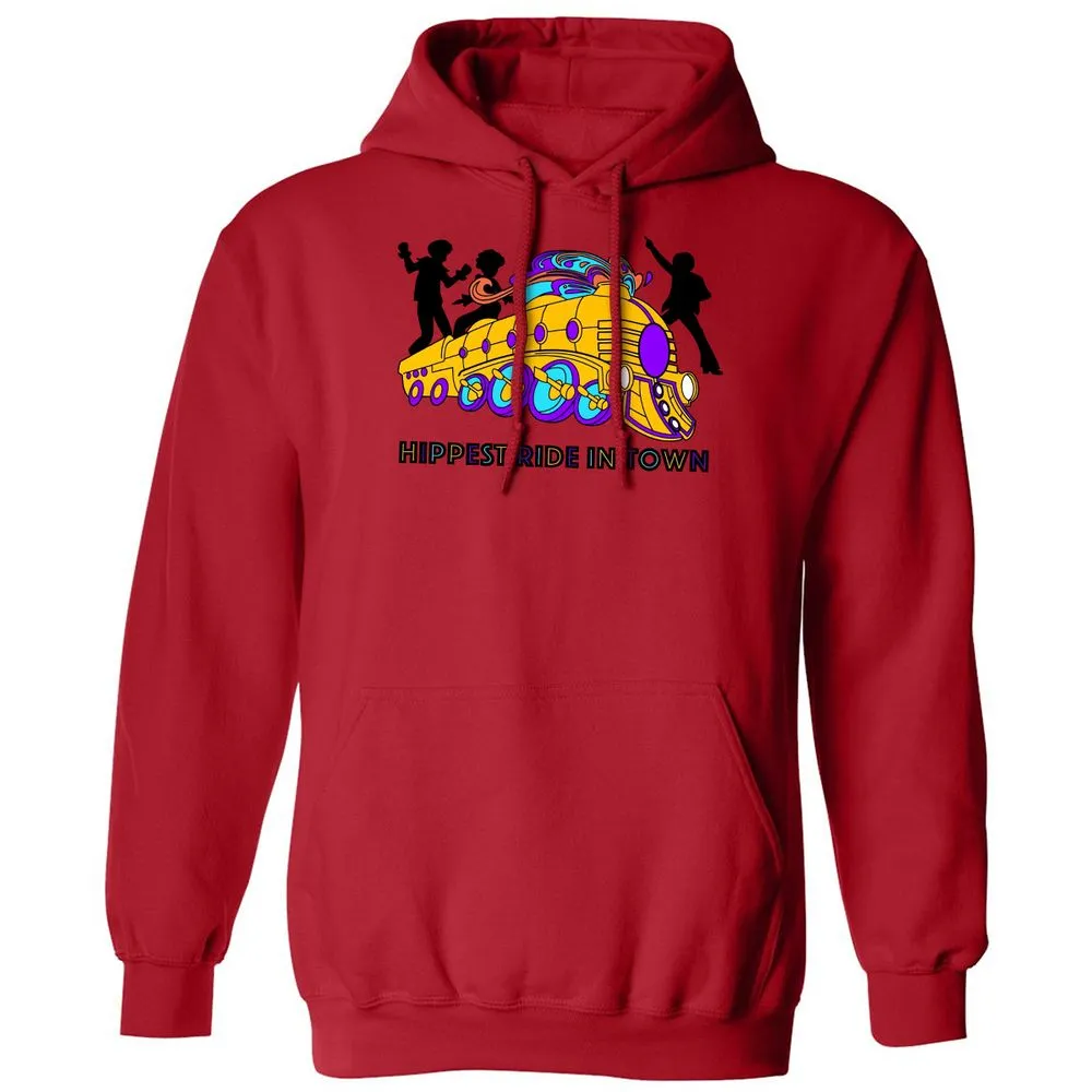 Classic Unisex Hoodie - UKXNJYFU - Red - 5