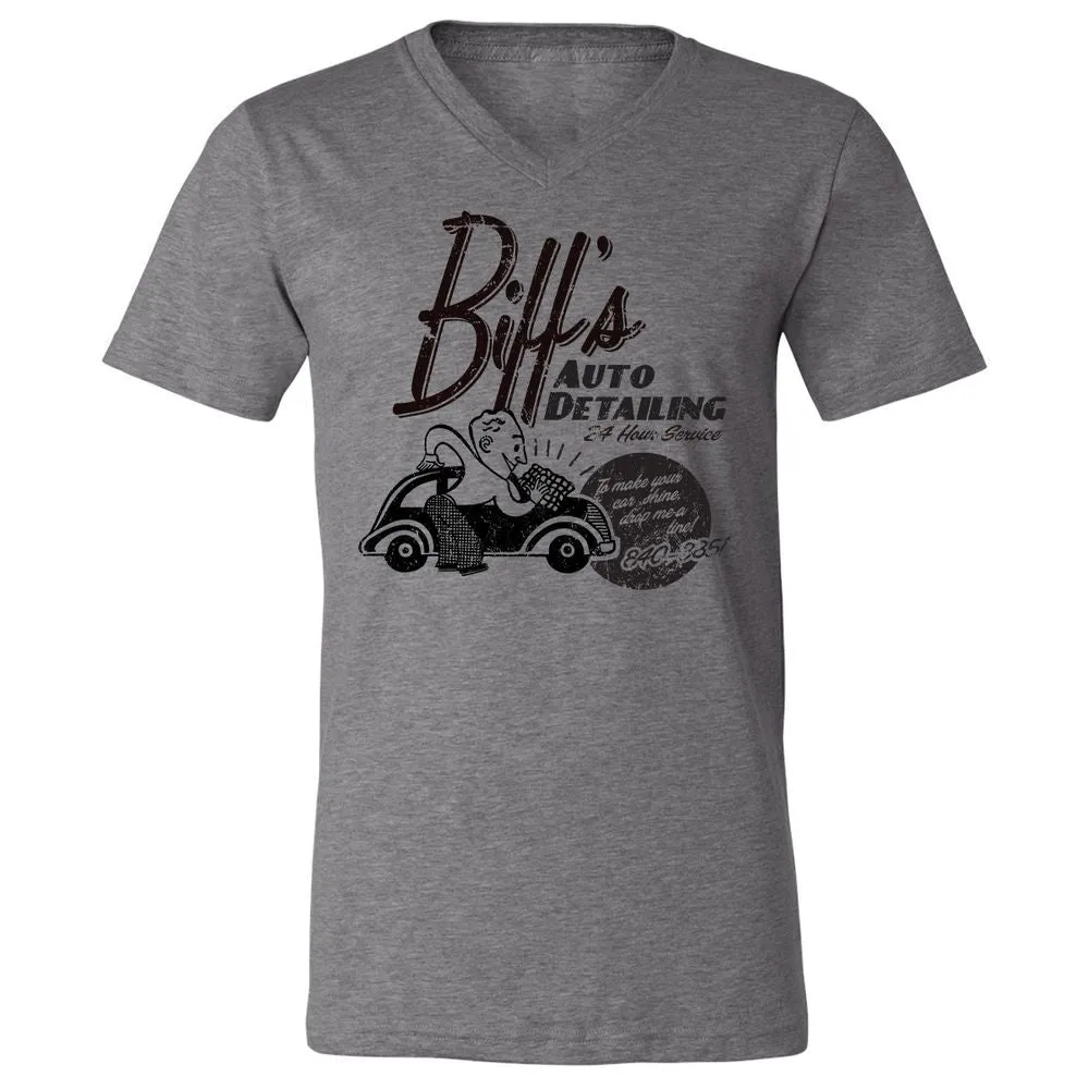 Unisex V-Neck T-Shirt - AHY7LPA8 - Deep Heather - 13