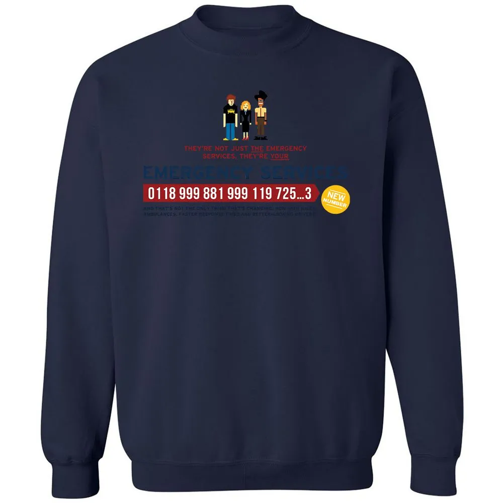 Classic Unisex Sweatshirt - SB2V4VY7 - Navy - 8