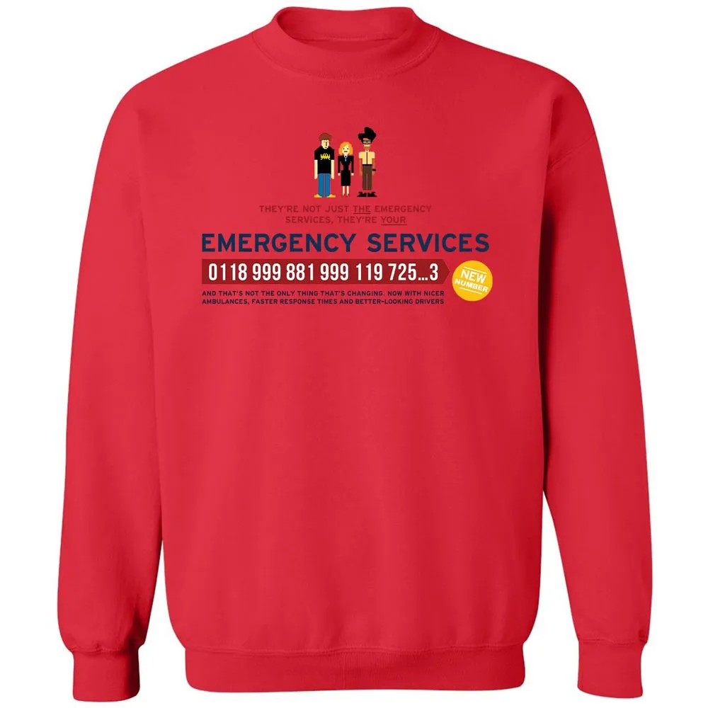 Classic Unisex Sweatshirt - SB2V4VY7 - Red - 5