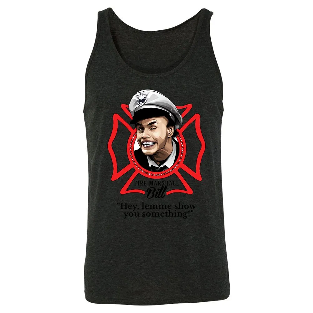 Unisex Jersey Tank - V3QGVTY1 - Charcoal Black Triblend - 5