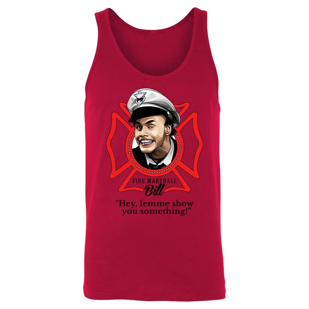 Unisex Jersey Tank - V3QGVTY1 - Red - 11