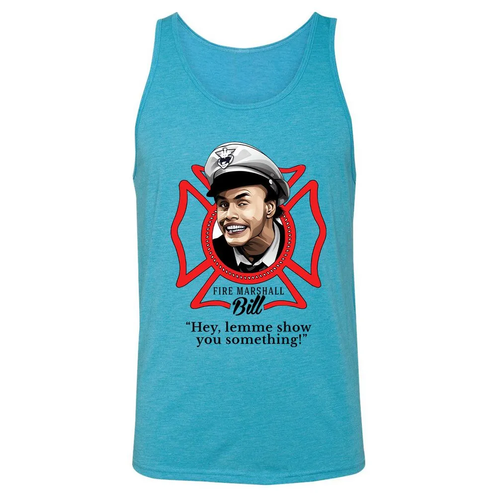 Unisex Jersey Tank - V3QGVTY1 - Aqua Triblend - 3