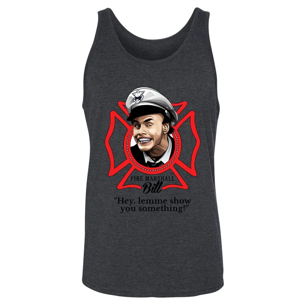 Unisex Jersey Tank - V3QGVTY1 - Dark Grey Heather - 6