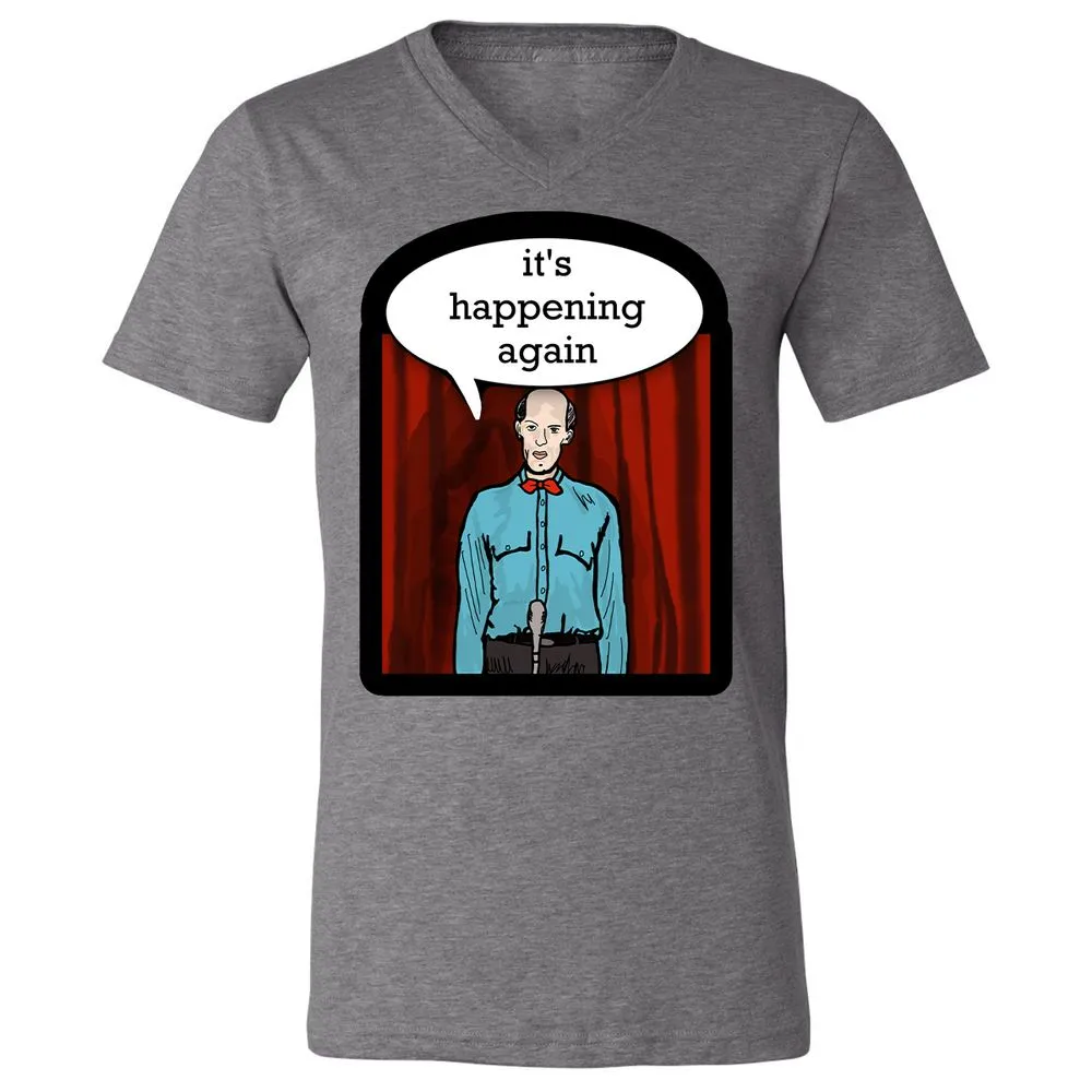 Unisex V-Neck T-Shirt - WV35CDFX - Deep Heather - 13