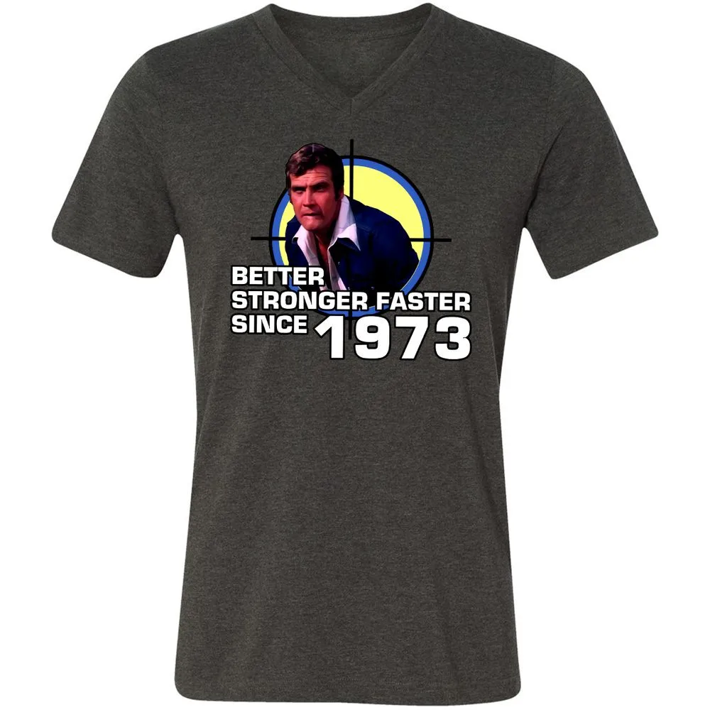Unisex V-Neck T-Shirt - F1NS57UB - Dark Grey Heather - 8