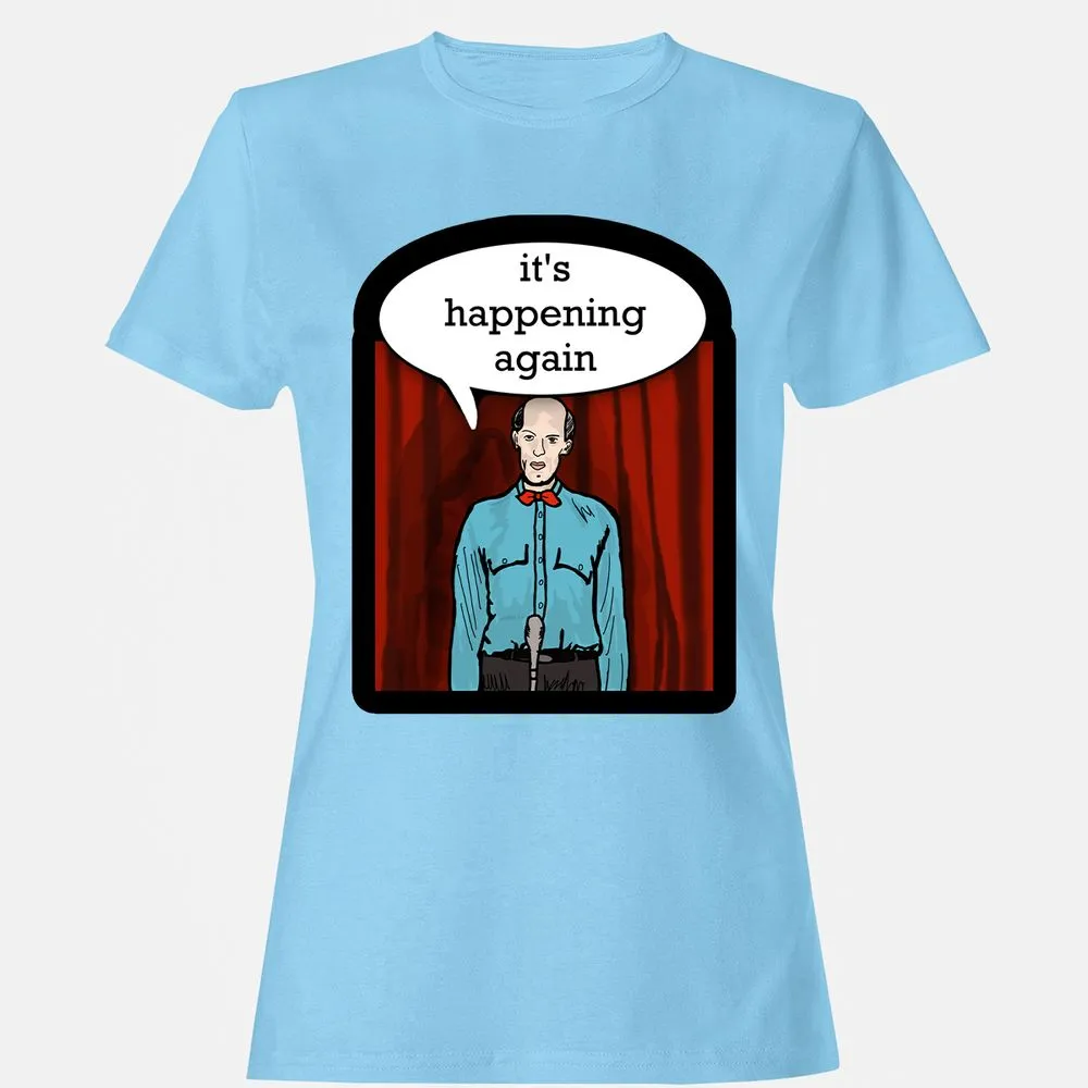 Women's T-Shirt - UV7JWBXR - Light Blue - 8