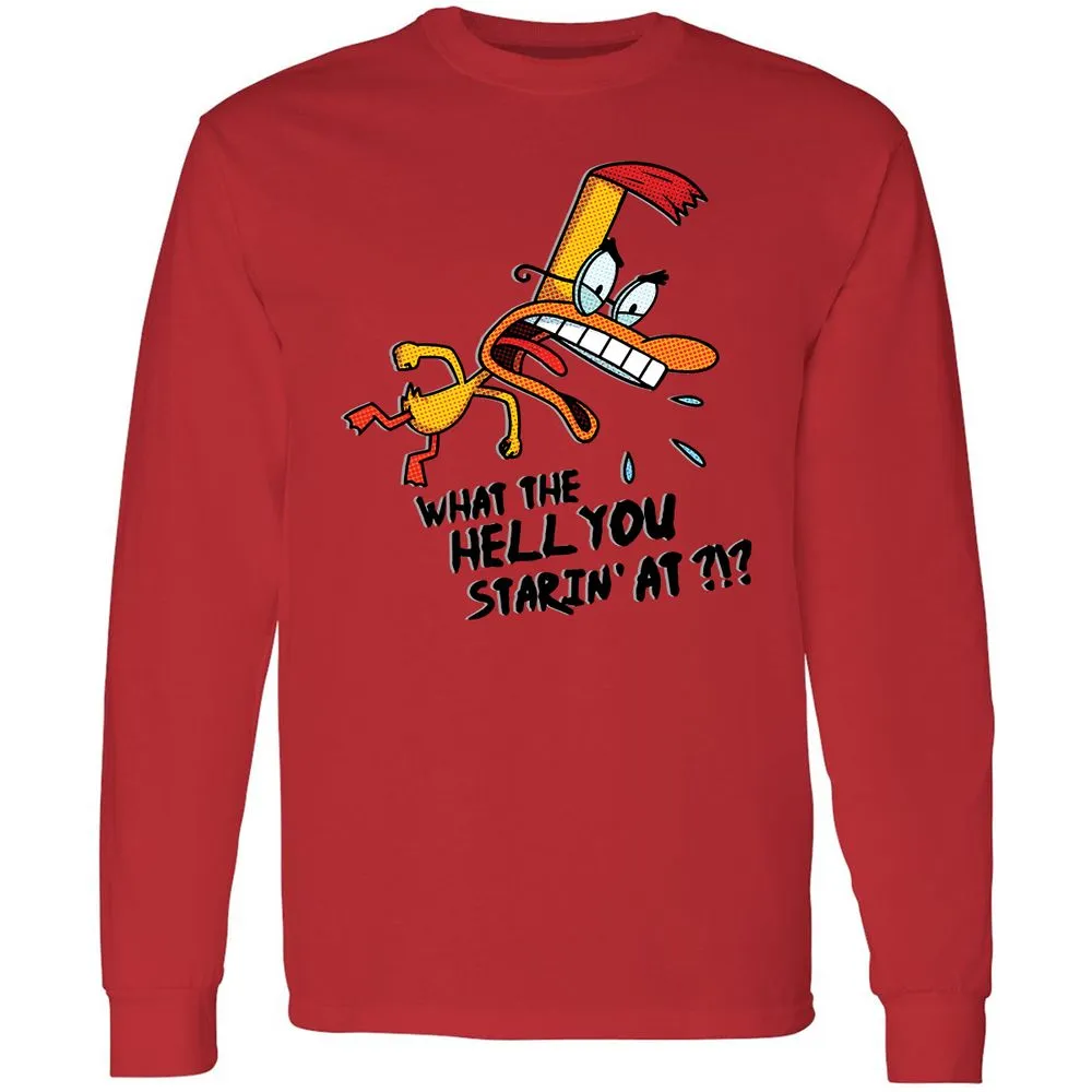 Long Sleeve T-Shirt - E44SDB72 - Red - 14