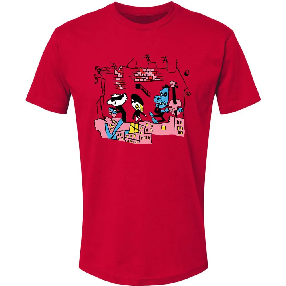 Premium Unisex T-Shirt - 9KQM9BLS - Red - 6