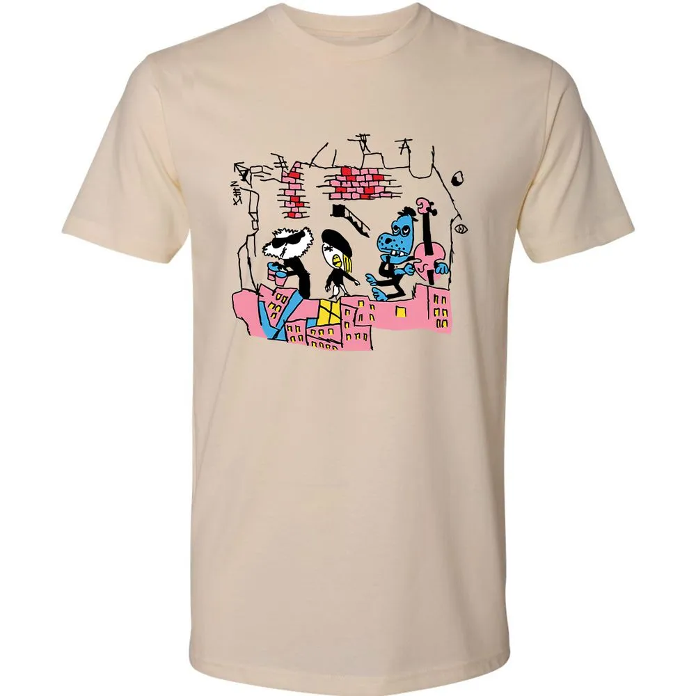 Premium Unisex T-Shirt - 9KQM9BLS - Cream - 2
