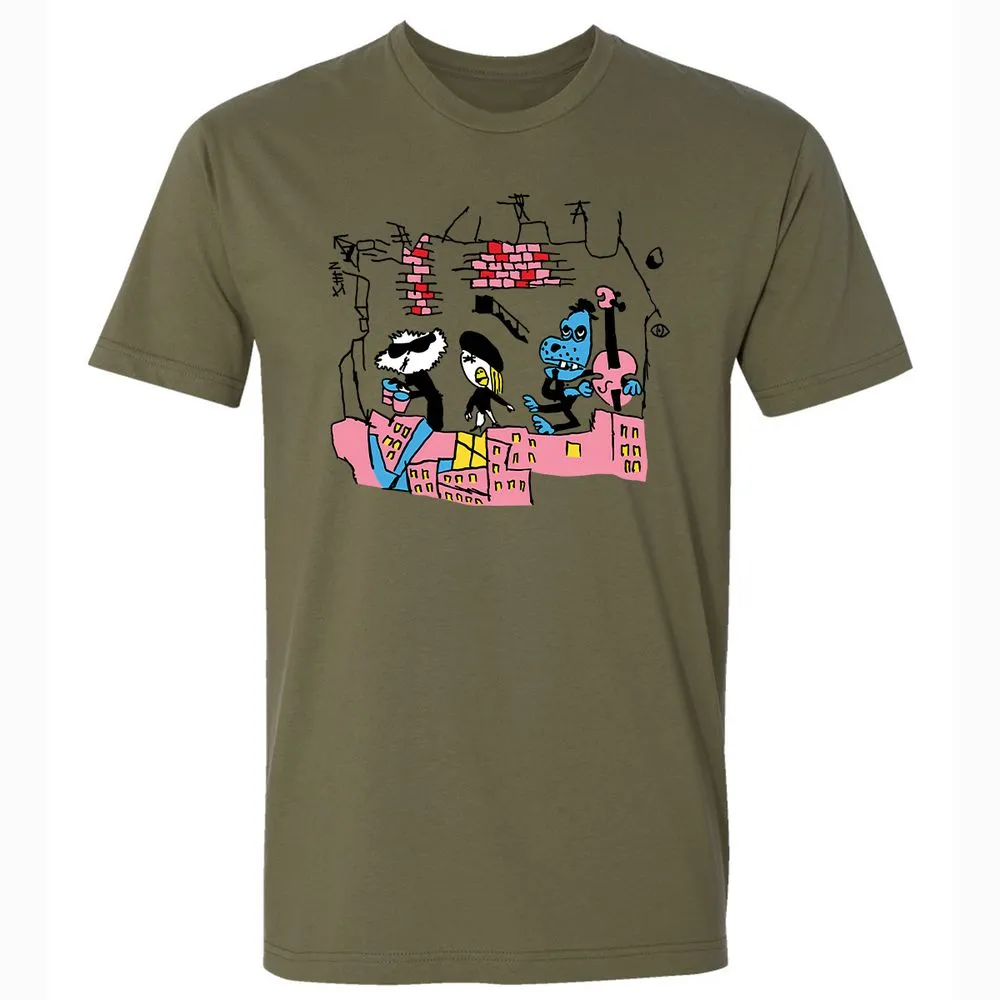 Premium Unisex T-Shirt - 9KQM9BLS - Military Green - 5