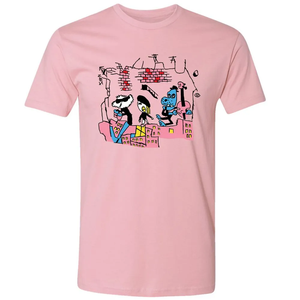 Premium Unisex T-Shirt - 9KQM9BLS - Light Pink - 3