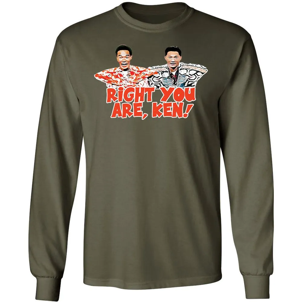 Long Sleeve T-Shirt - 2ZEUXM83 - Military Green - 7