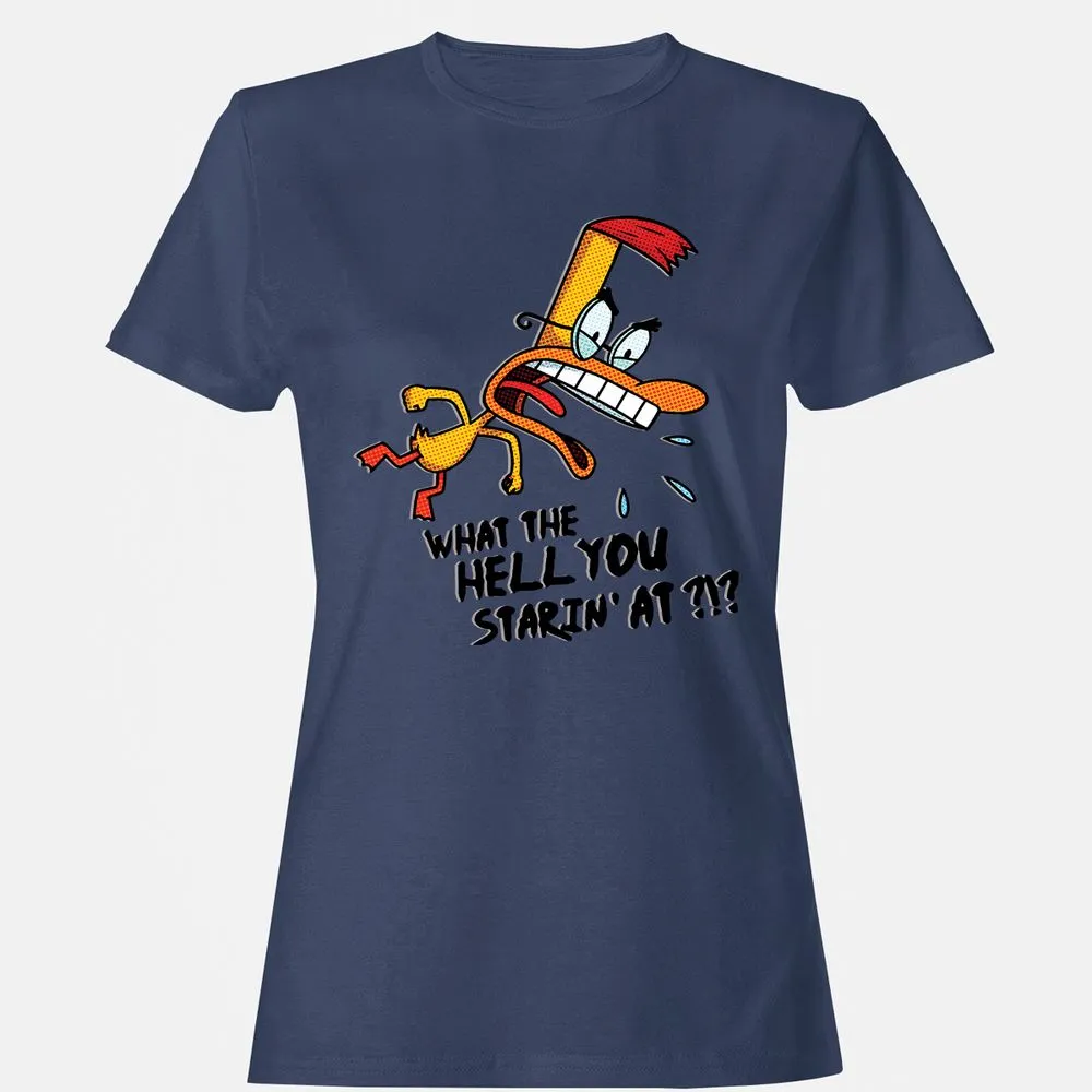 Women's T-Shirt - 83J4JYQF - Navy - 10