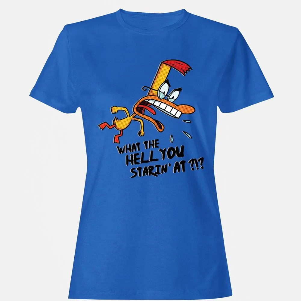 Women's T-Shirt - 83J4JYQF - Royal - 14