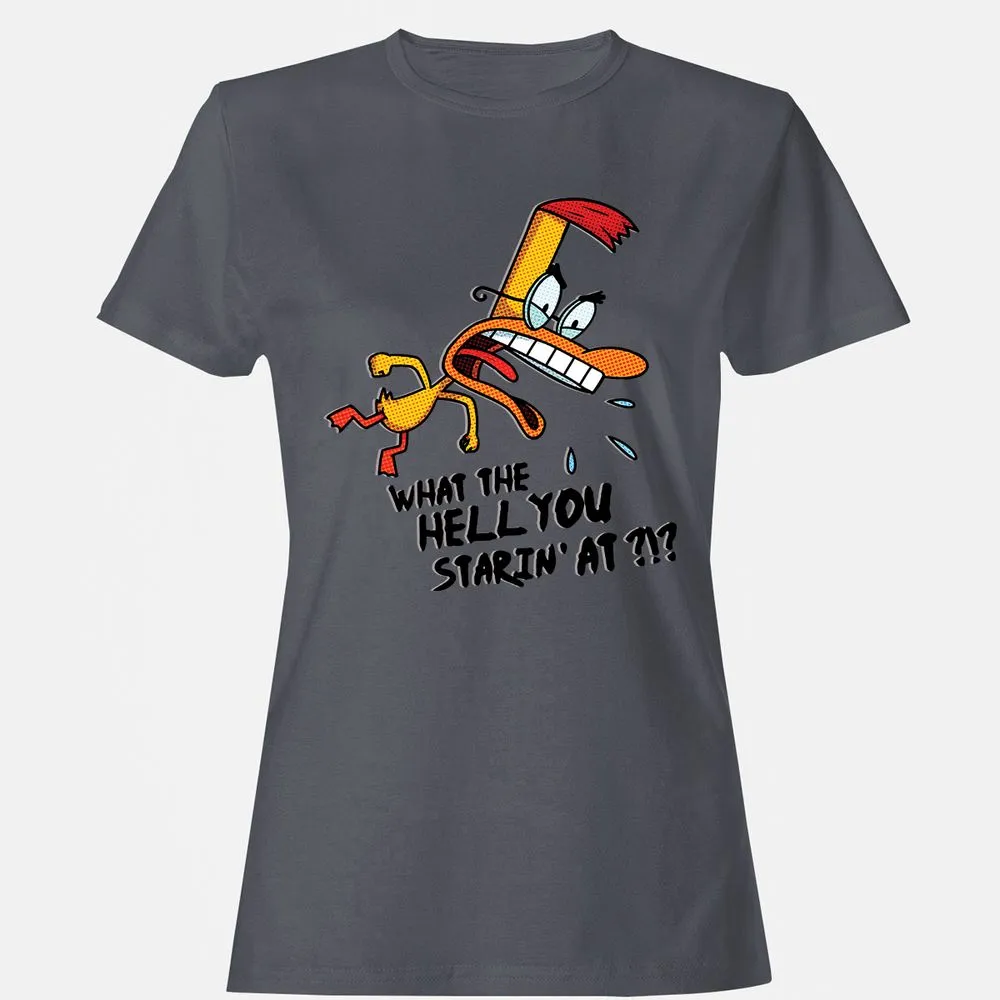 Women's T-Shirt - 83J4JYQF - Dark Heather - 5