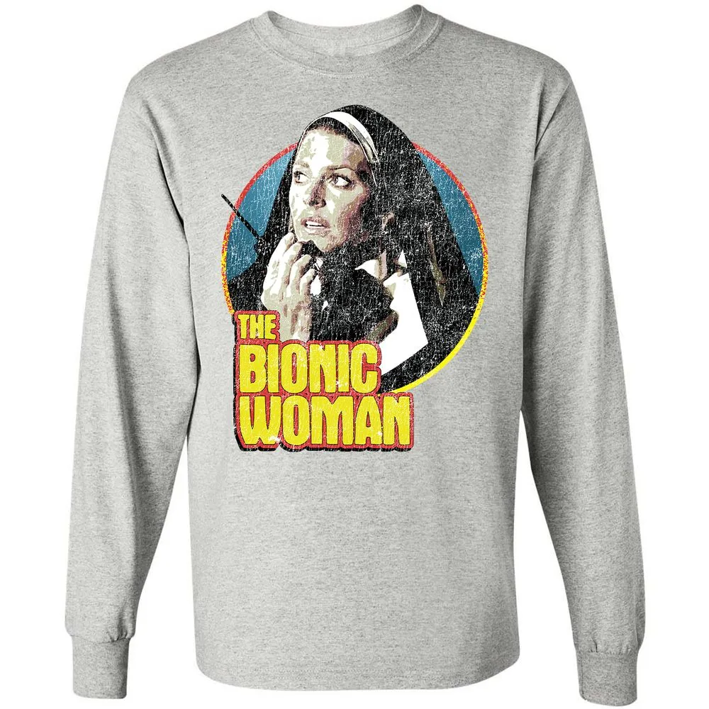 Long Sleeve T-Shirt - 1TWFDKDV - Ash - 5