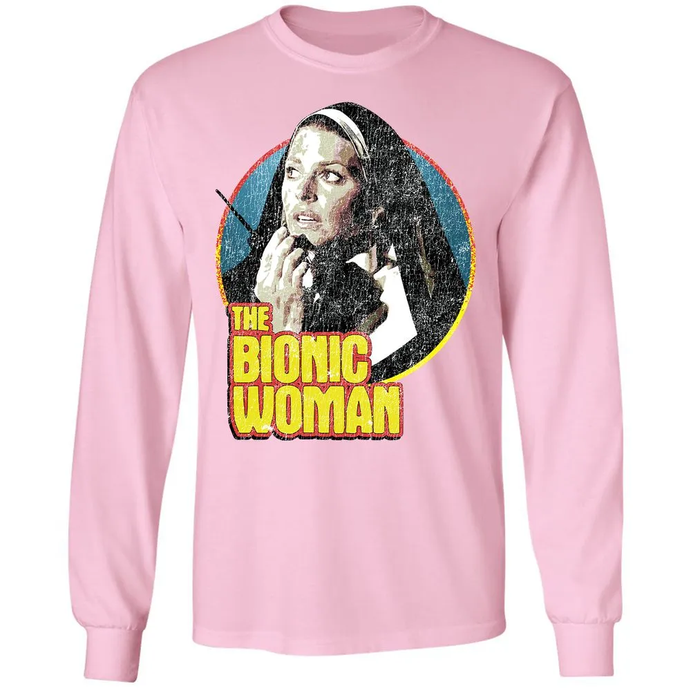 Long Sleeve T-Shirt - 1TWFDKDV - Light Pink - 3