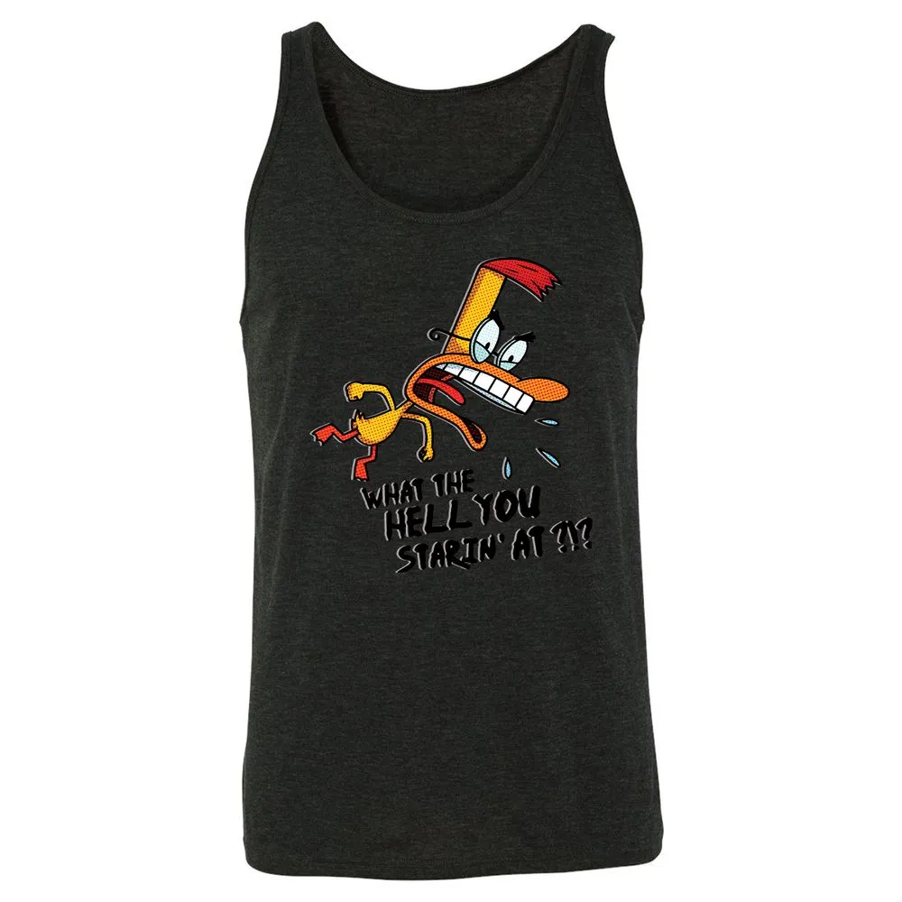 Unisex Jersey Tank - UA3NQSYY - Charcoal Black Triblend - 5
