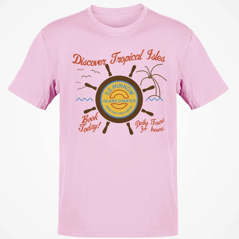 Classic Unisex T-Shirt - TCFVZAWF - Light Pink - 5