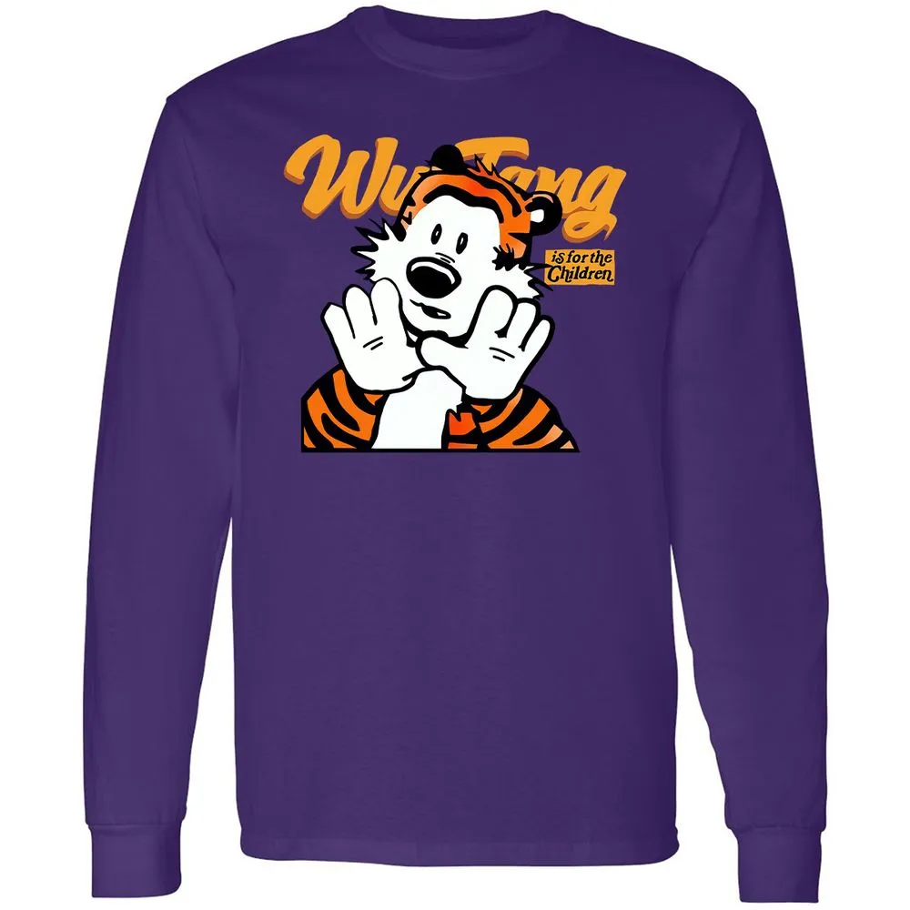 Long Sleeve T-Shirt - E1YMA8R9 - Purple - 13