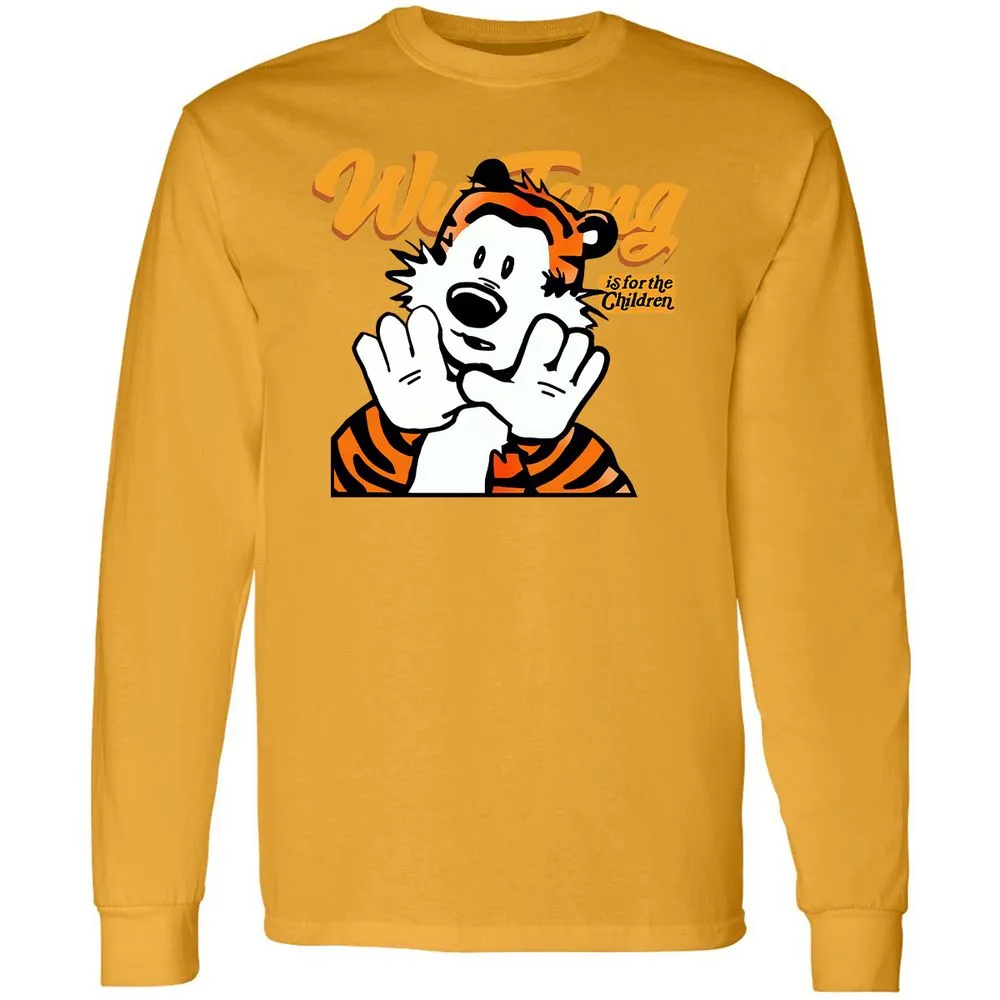 Long Sleeve T-Shirt - E1YMA8R9 - Gold - 9