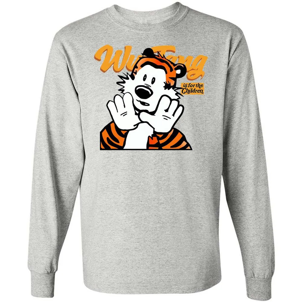 Long Sleeve T-Shirt - E1YMA8R9 - Ash - 5