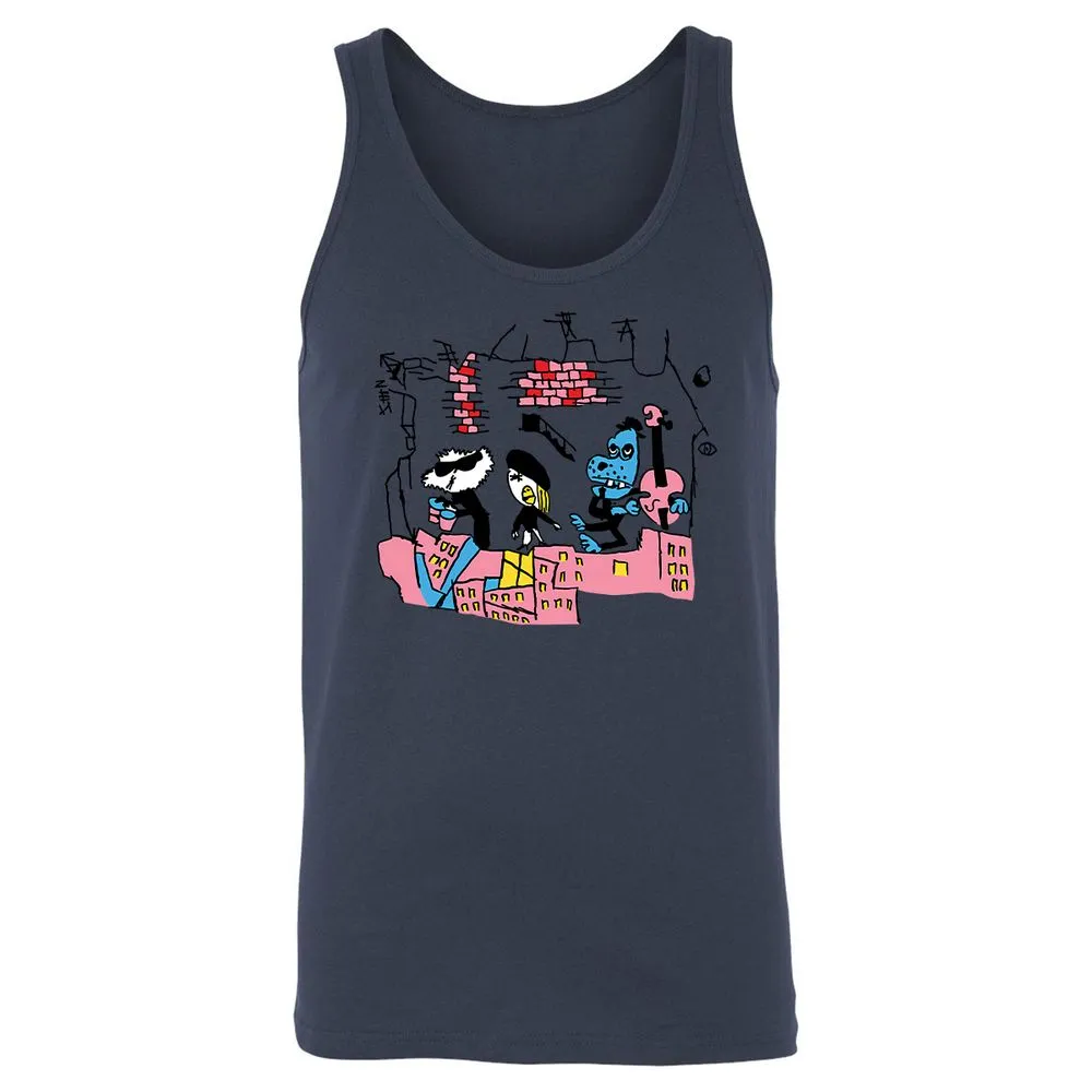 Unisex Jersey Tank - 2KBJ91A2 - Navy - 8