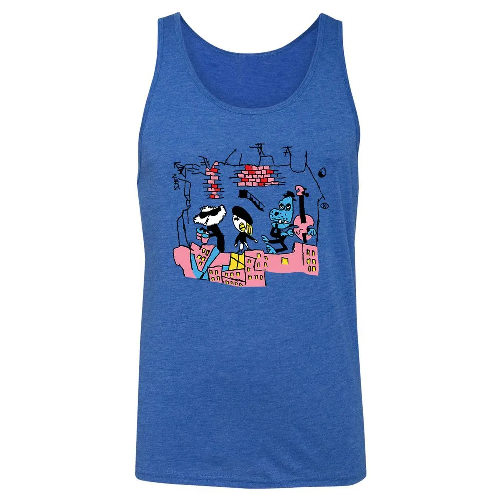 Unisex Jersey Tank - 2KBJ91A2 - True Royal Triblend - 12